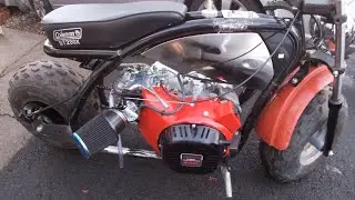 Coleman Bt200x Predator 459 Swap Final Finishing Touches and First Test Rip!! 