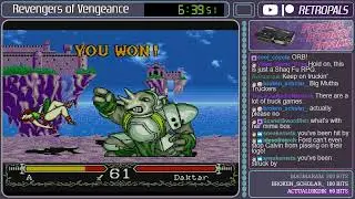 Revengers of Vengeance (Sega CD) Quest Mode Speedrun in 29:28 (WR) (06-26-2019)