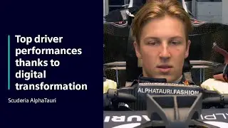 Scuderia AlphaTauri | Top driver performances thanks to digital transformation #simcentervehicle