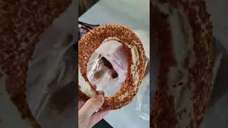 Анталья 2024. Турецкие бублики (Симит) только из печи, ещё гарячие 🥨☕#antalya #simit #турецкийбублик