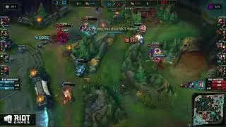 SKT vs G2(2019 Worlds) Last Team Fight Korean Reaction