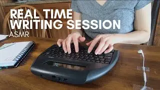 Write With Me #2 // ASMR Real Time Writing Session