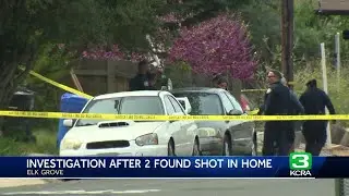 2 shot at a home in Elk Grove, police say