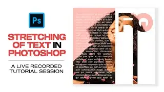 Photoshop Tutorial: How to Stretch Text Effect for Typography