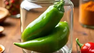 सर्दियो में दो से तीन बार तो बना ही लेती हूँ Moti hari mirch ka acchar