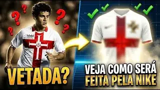 COLOSSAL! EVOLUÍMOS A POLÊMICA CAMISA MEDIEVAL DO VASCO. VEJA!