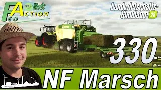 LS25 🚜 330 NF Marsch 4fach Neue schnelle Ballenpresse vom Straw Harvest Pack
