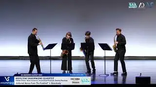 Moscow Saxophone Quartet plays &laquo;Infernal dance from The Firebird&rdquo; I. Stravinsky