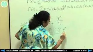Ecuaciones Diferenciales Lineales en Series de Potencia -Sesión 5: 1/19