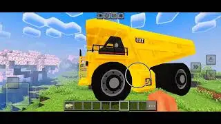 Giant Dump Truck Caterpillar | Minecraft Bedrock Add-On Showcase and Download. Credits: StarlyRD