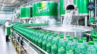 CÓMO se FABRICA la SPRITE | TODO el PASO a PASO en la MEGAFÁBRICA SPRITE 🏭