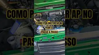 COMO POR MOTOR AP NO PONTO PASSO A PASSO #mecanicadescomplicada #powertreking