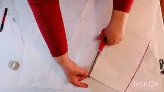 Krojenje suknje A kroja #patternmaking #tutorial #diy #krojenje