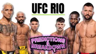 Charles Oliveira VS Mateusz Gamrot UFC Fight Night Predictions and MMA Breakdown!
