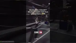 Mookie Betts COULDN&rsquo;T BELIEVE how BAD Adin Ross baseball form is 😭👀 #yt #shorts