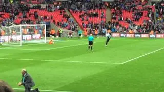 Penalty Shootout. League 2 Play-Off Final 2015 Southend v Wycombe.