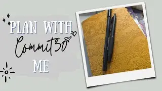Plan With Me in my Commit30 #plannergirl #planwithme  #commit30 #selfcare