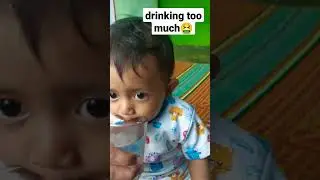 almost want to throw up🤮#shorts#youtubeshorts#short#baby#drink#vomit