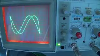Low Frequency Audio Generator Accuracy Check With Line Frequency