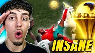El-Kaabi INSANE Bicycle Kick Goal!! | Morocco 2-0 Comoros Reaction