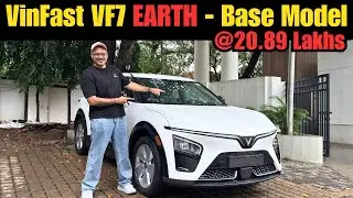 BEST EV @21 Lakhs? VinFast V7 EARTH Base Model has EVERYTHING you need.
