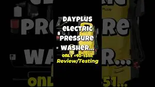 Dayplus electric mini pressure washer, small but powerful #aliexpress #allonae #pressurewasher