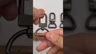 Our new style swivel hook snap hook D ring end 25mm good quality. #handbag #swivelhook #snaphook