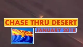 High Speed Police Car Chase in the Desert | Love at the end | January 2018
