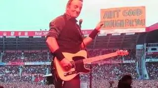 Bruce Springsteen - Ain't Good Enough For You - Gij&oacute;n 26 June 2013