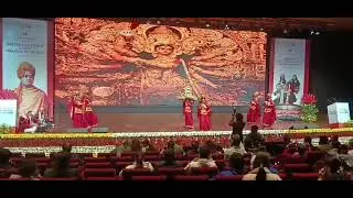 Viksit Bharat Young Leaders Dilogue 2026 cultural performance Bihar folk dance #jhijhiya #biharfolk