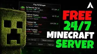 Is THIS The New Best Free Minecraft Server Host? | Make Free Minecraft Server 24/7