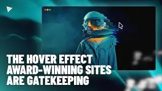 This Pixelated Video Hover Effect Reacts to Your Mouse and It's Weirdly Addictive (Three JS)