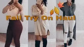 AUTUMN TRY ON HAUL- PRIMARK, BOOHOO AND MORE | LOOKBOOK 2016