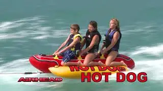 Airhead Hot Dog Inflatable Towable
