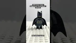 LEGO Justice League Knightcrawler Tunnel Attack - BATMAN - new review is up now!