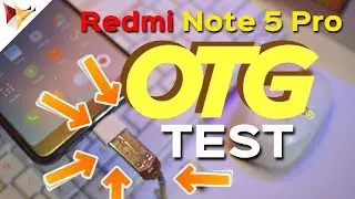 Xiaomi Redmi Note 5 Pro OTG & Wireless Mouse Keyboard Test | Data Dock