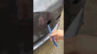 Dead Tesla! How Can We Get Into It? #shorts #tesla #teslamodel3 #car #mechanic #crazy #hack #tips