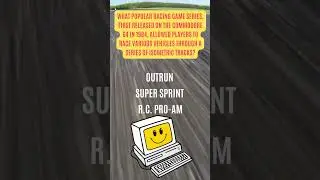 C64 Racing Classic  #videogametrivia #shorts
