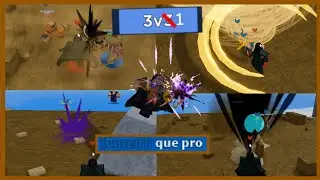 The Gaar- Crocodile 3v1 / ABA 3v3s (1v3s) Ranked! / Anime Battle Arena 3v1s/ Kirito Ranked