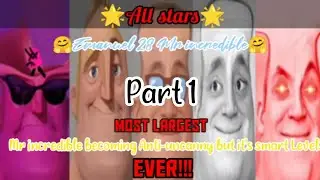 Mr incredible becoming anti-uncanny but it's smart all stars part 1