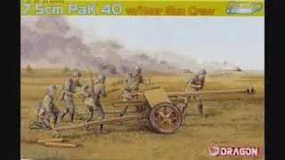 Dragon 1/35 7.5cm PaK 40 w/Heer Gun Crew Kit# 6433