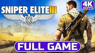 Sniper Elite 3 Full Game Walkthrough + All DLC Missions | No Commentary 4K 60FPS Ultra HD