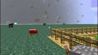 minecraft - redstone episode 2 - fencing your farm
