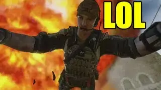 BLACK OPS 2 FUNNY KILL!!!