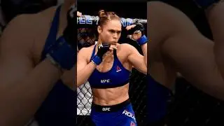 Ronda Rousey broke barriers and made history! 🔥💪 #RondaRousey #UFCQueen 🇺🇸🤜🏻🥊
