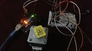 (Demo) Stepper Motor Control with L293D Motor Driver IC and Arduino