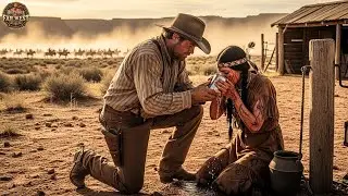 Il offrit un peu d&rsquo;eau &agrave; une Apache bless&eacute;e &mdash; &Agrave; l&rsquo;aube, cent cavaliers encercl&egrave;rent son ranch.