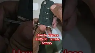 How to replace XUV700 remote battery #XUV700 #remote batteryreplace #jktalks #jk #mahendra ##suvs