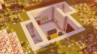 Minecraft: How to build underground house (EASY)