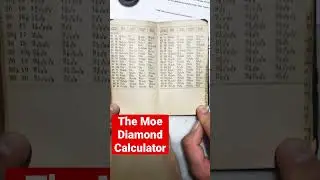 The Moe Diamond Weight Calculator 125 Years In Service Pre Metrication Of Diamond Carat #jewelry